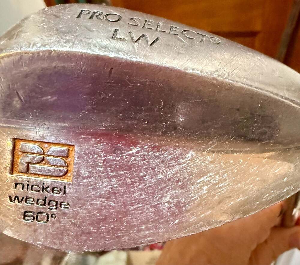 Pro Select 60° Nickel Lob Wedge Right Hand Steel Shaft